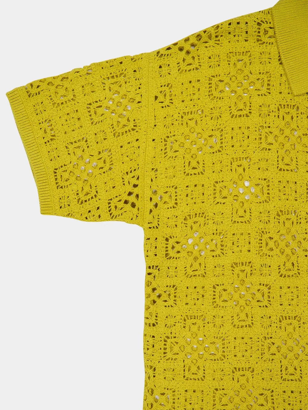 Lemon Raul Crochet Knit Cardigan