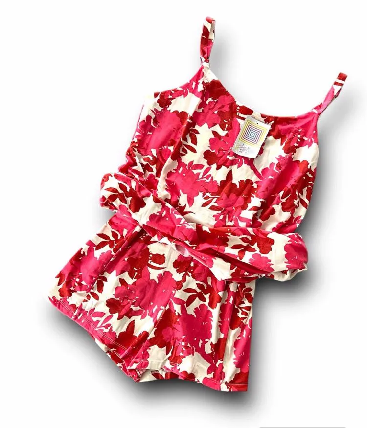 Lynn - Pink and Red Floral