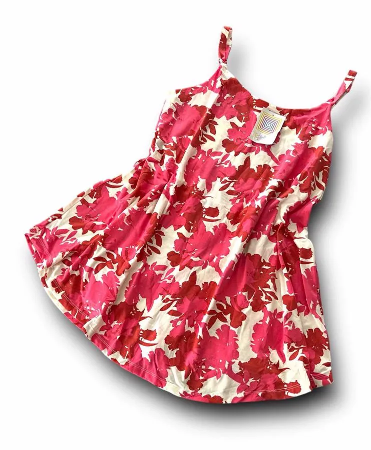 Lynn - Pink and Red Floral