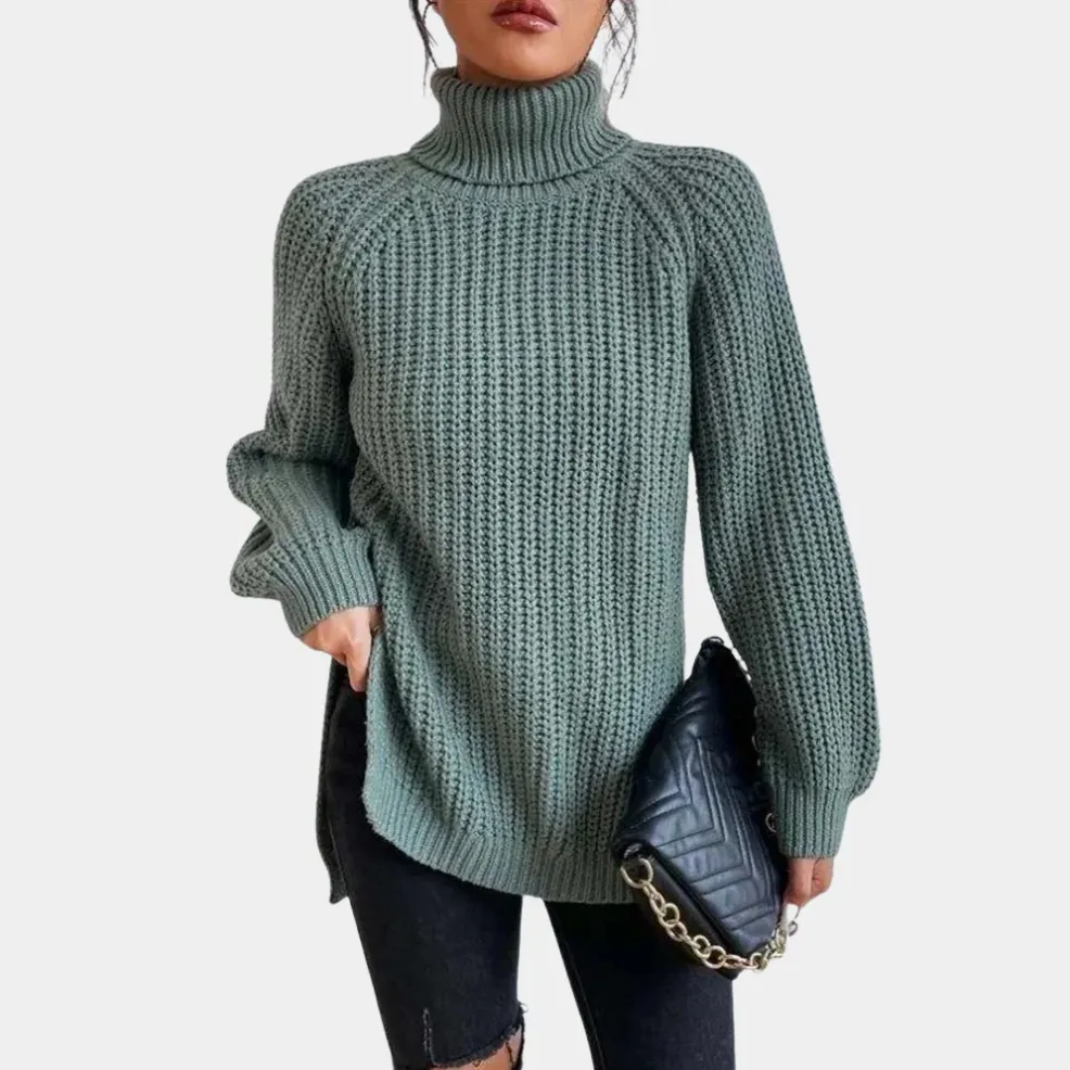 Madeleine - luxury soft turtleneck jumper for women