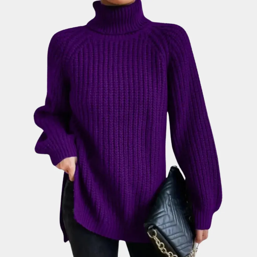 Madeleine - luxury soft turtleneck jumper for women