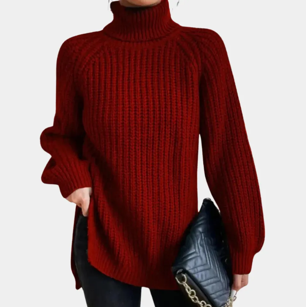 Madeleine - luxury soft turtleneck jumper for women