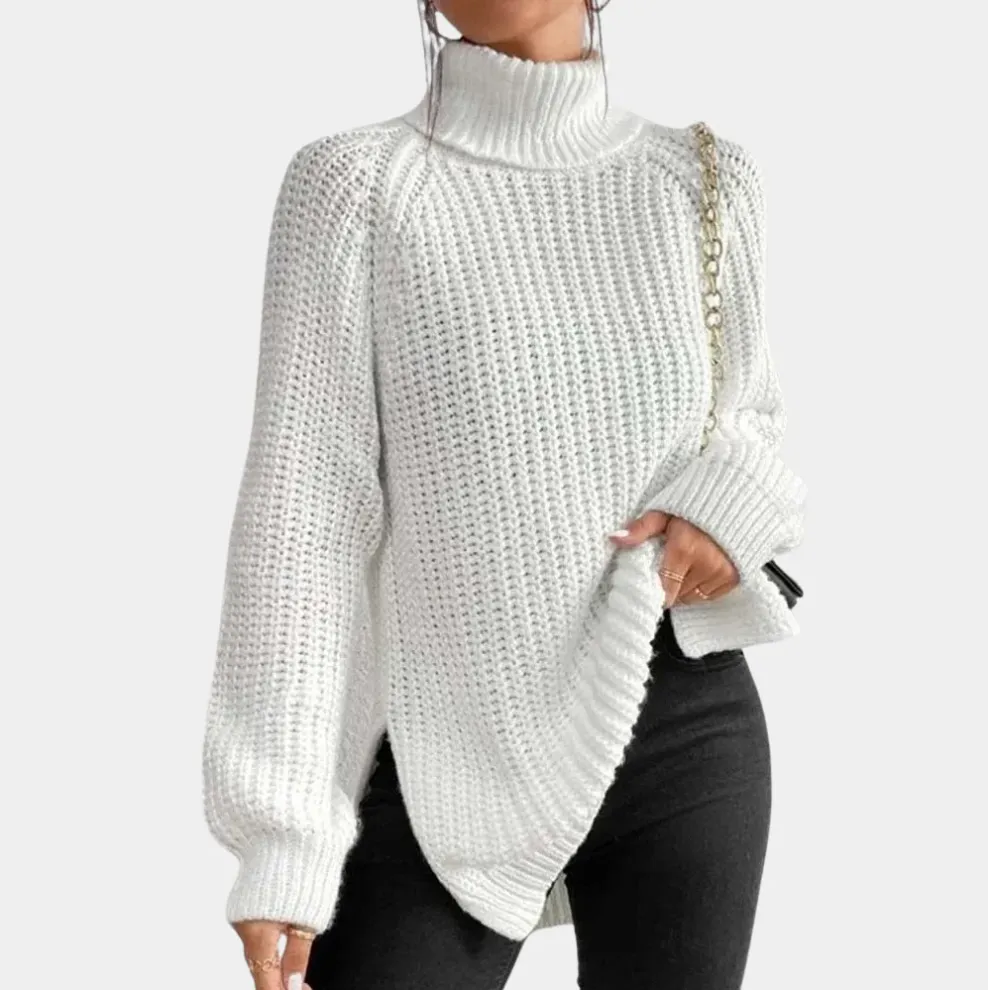 Madeleine - luxury soft turtleneck jumper for women