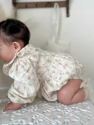 Madeline floral rompers