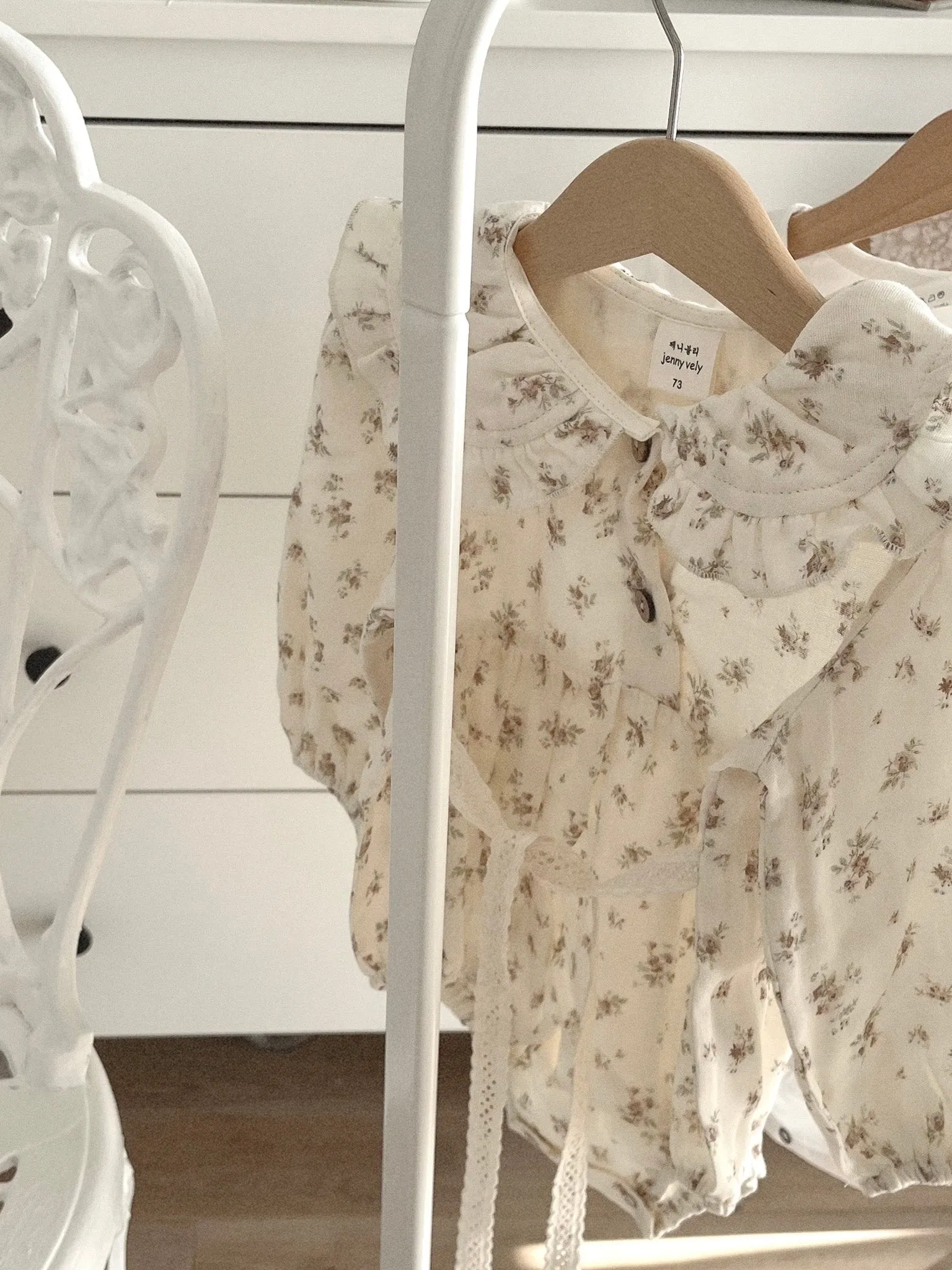 Madeline floral rompers