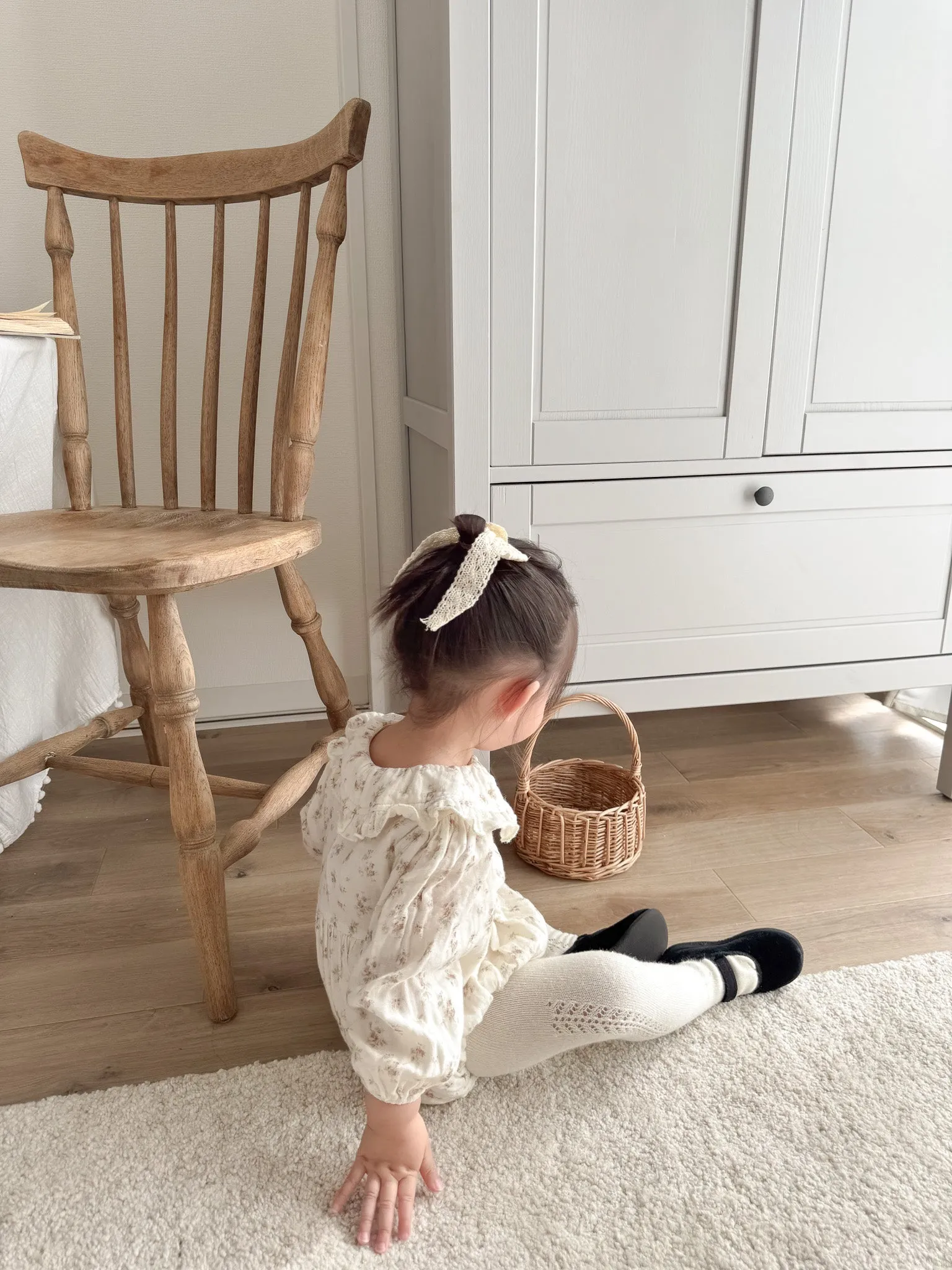 Madeline floral rompers