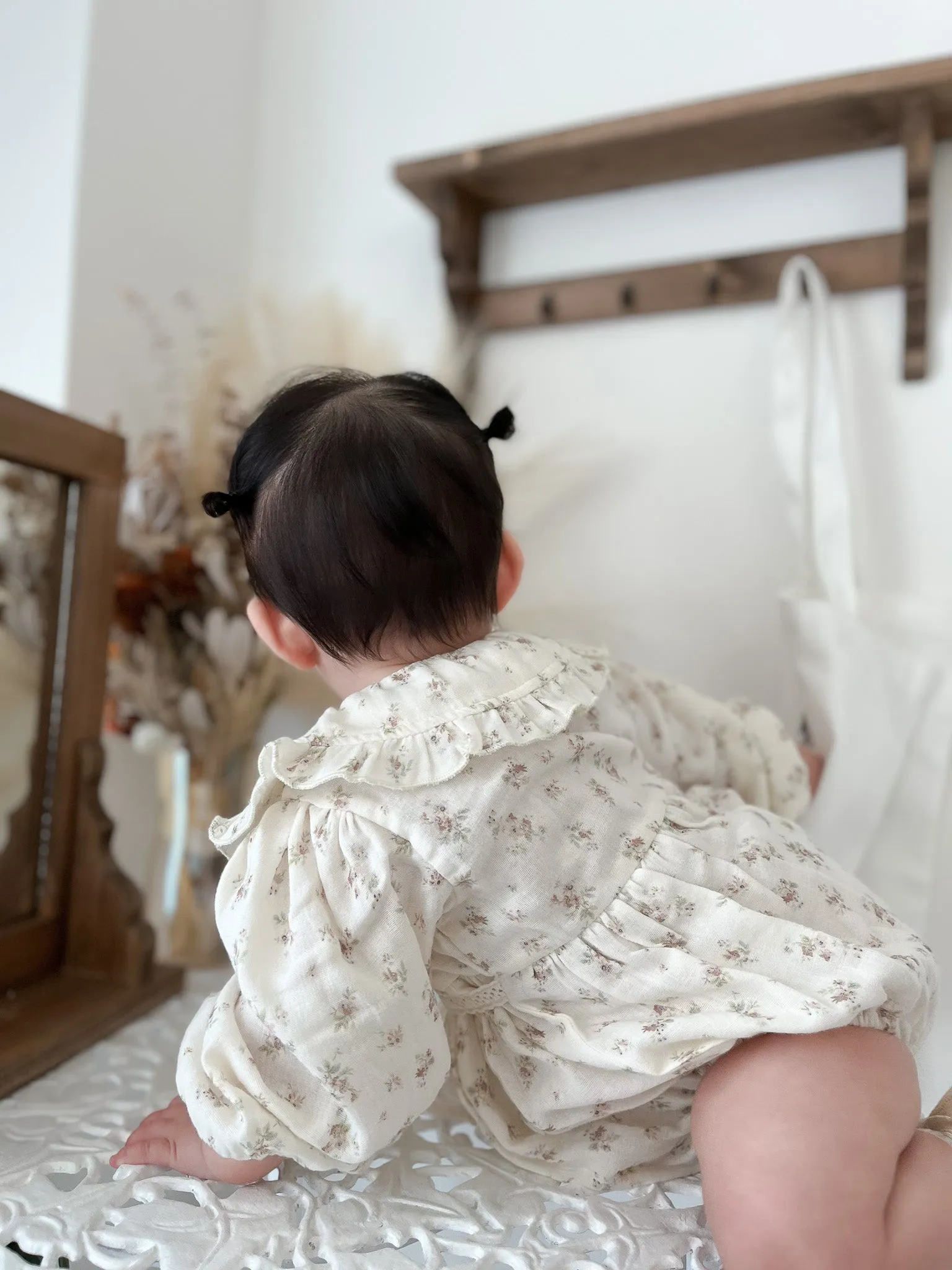 Madeline floral rompers