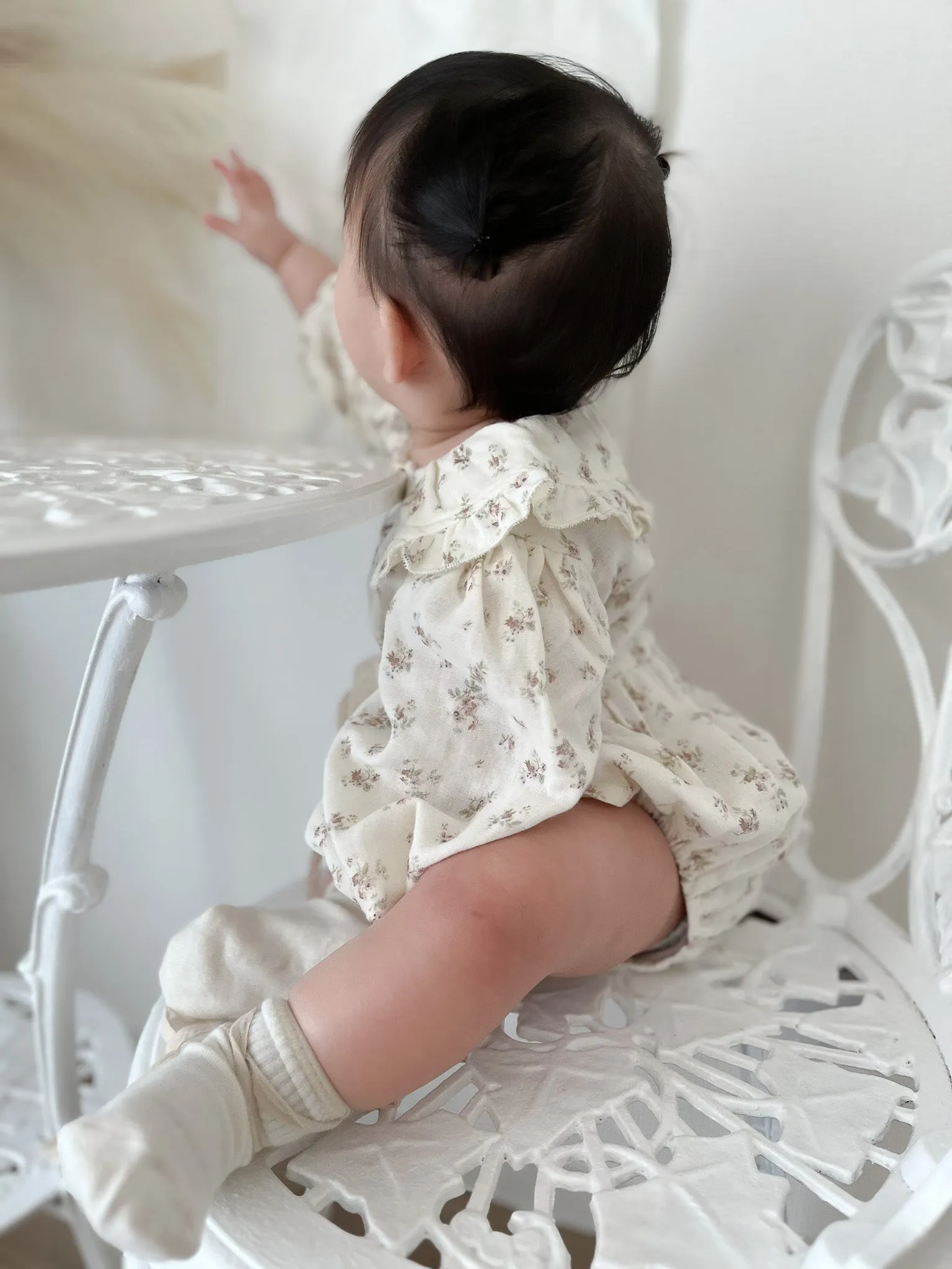 Madeline floral rompers