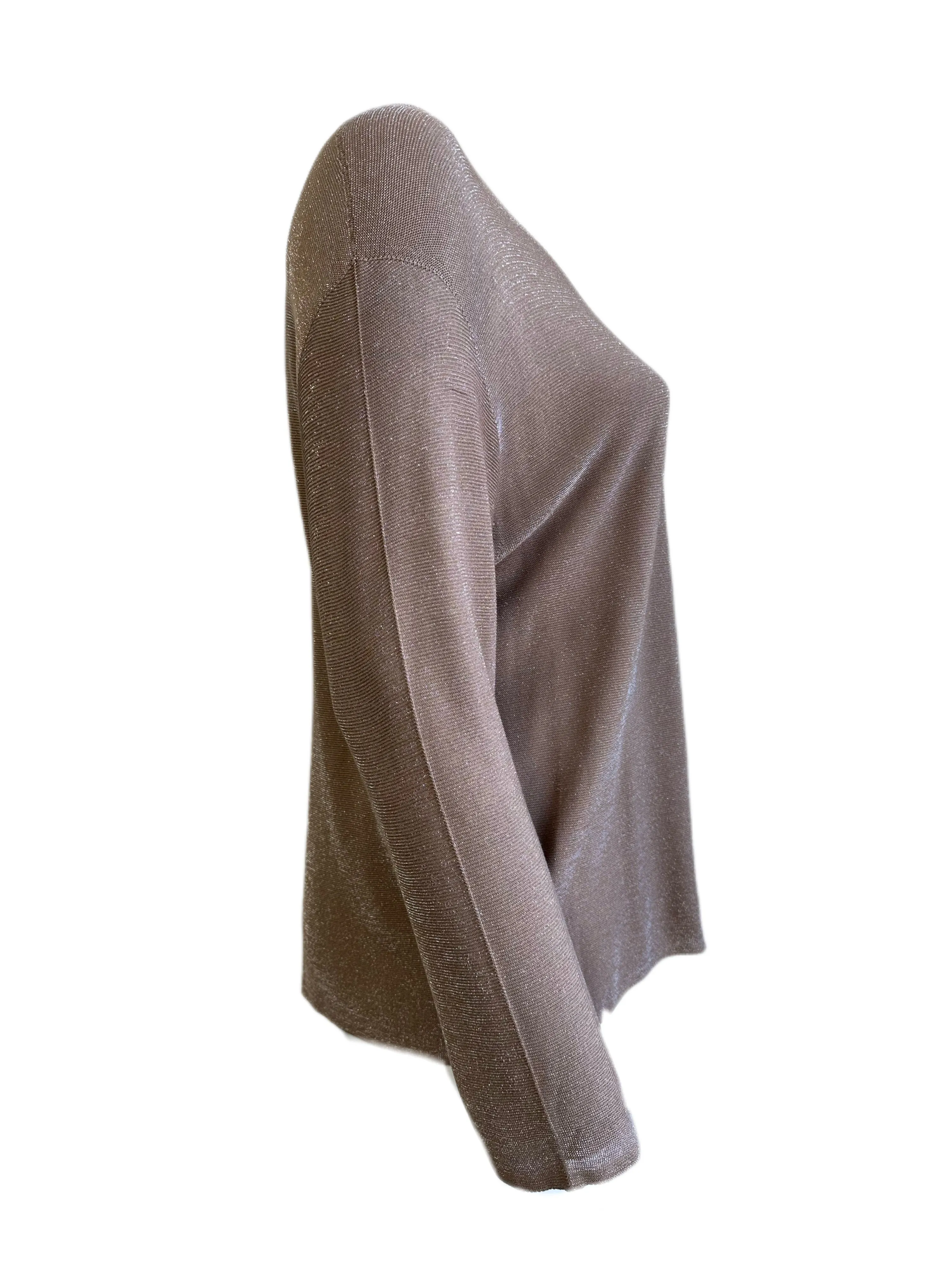 Marina Rinaldi Women's Brown Amare Pullover Sweater Size XL NWT