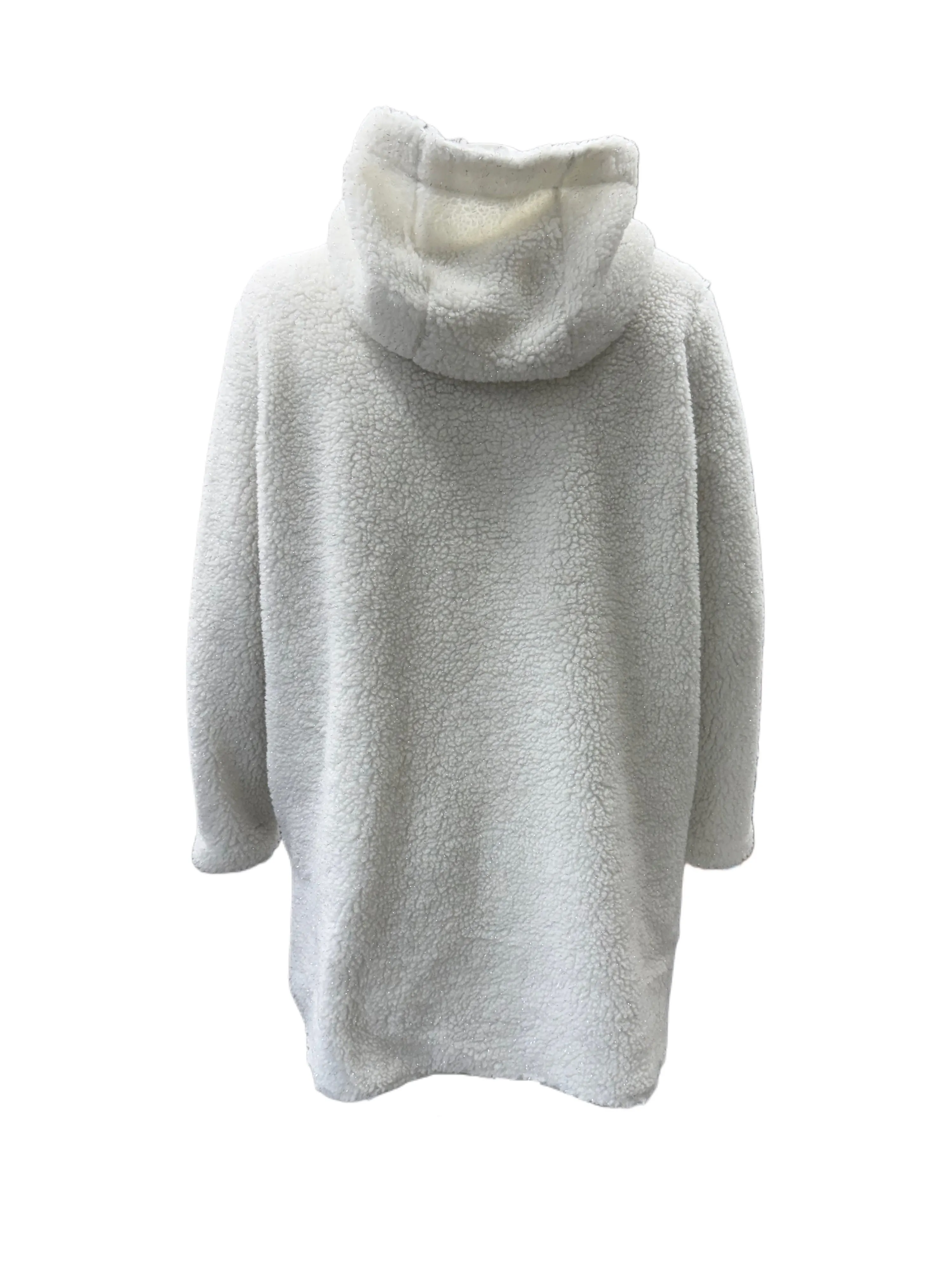 Marina Rinaldi Women's White Occitano Pullover Sweatshirt NWT