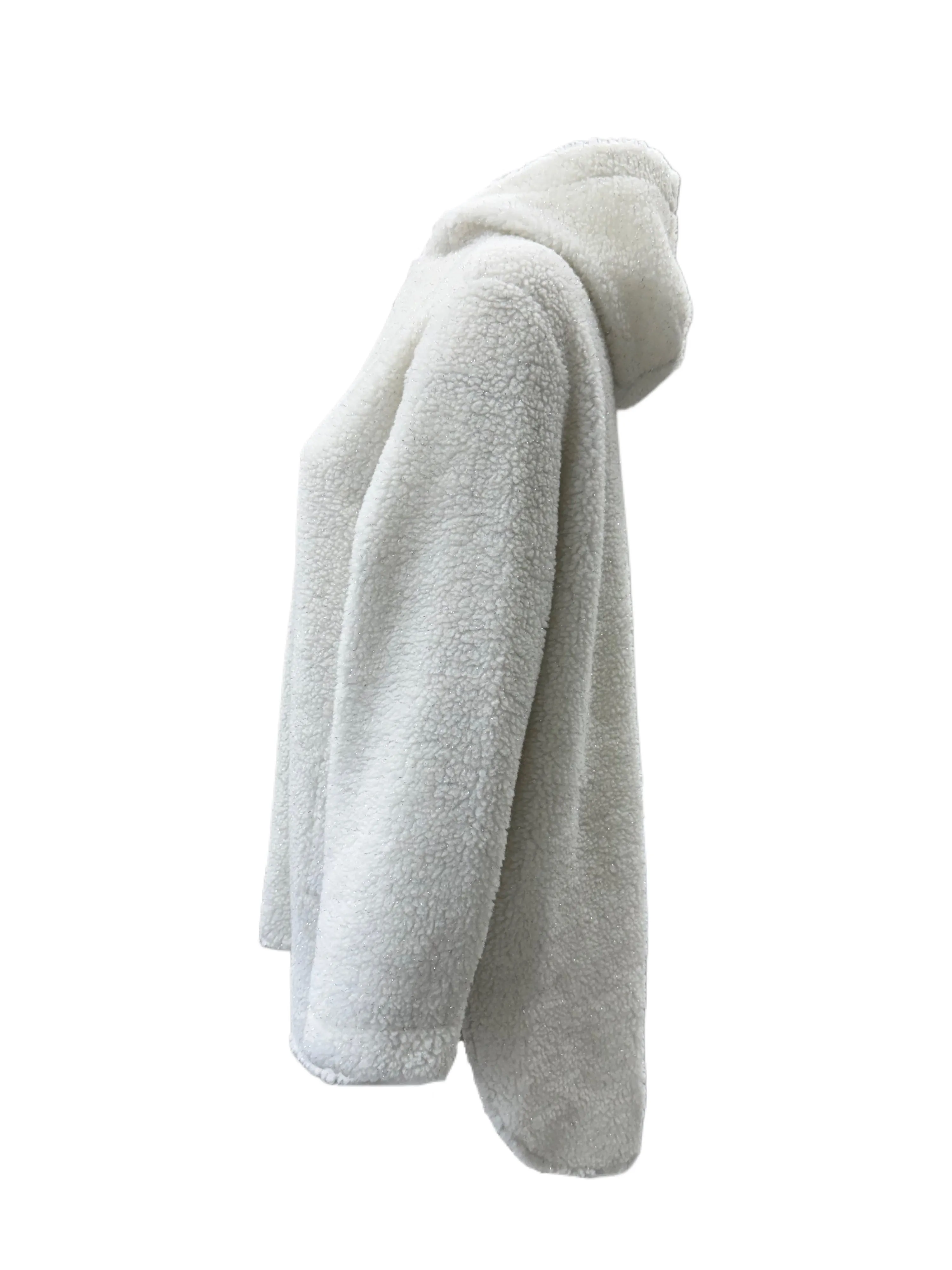 Marina Rinaldi Women's White Occitano Pullover Sweatshirt NWT