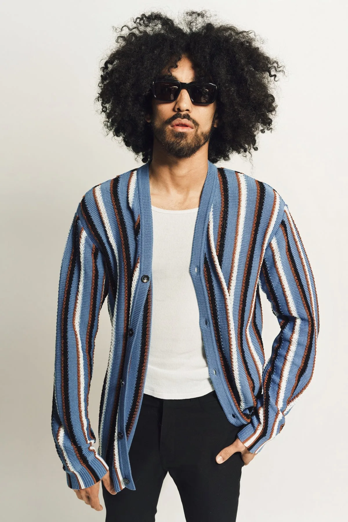 MARNI | STRIPE CARDIGAN