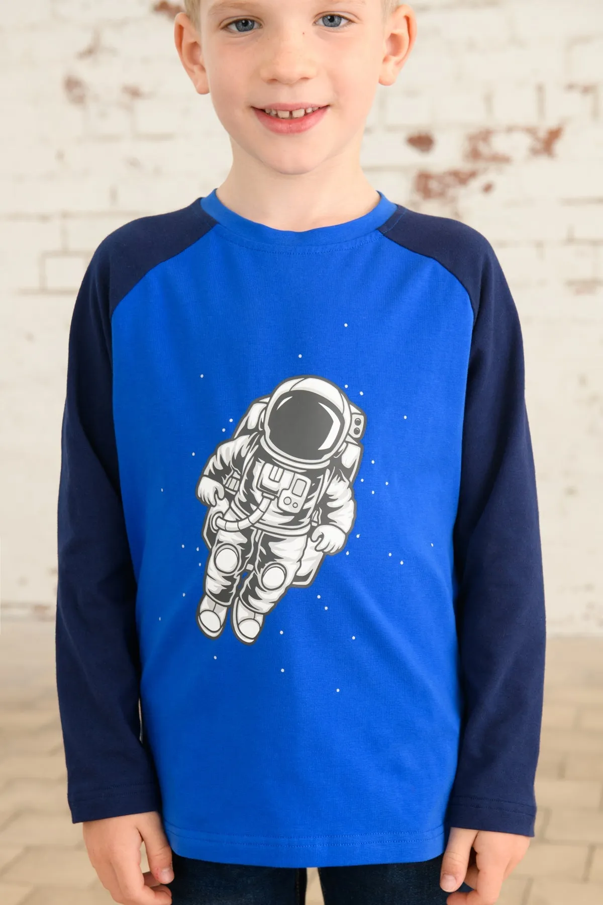 Mason Top - Spaceman Print