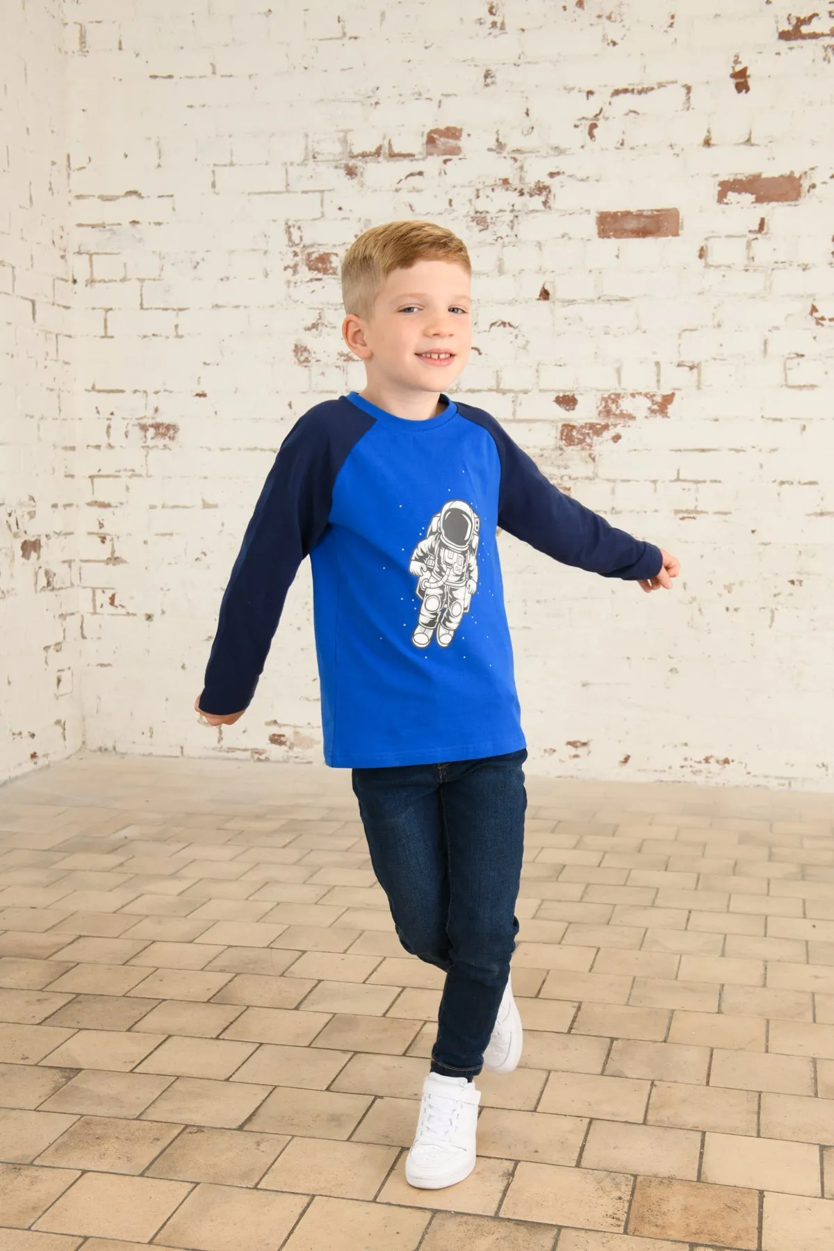 Mason Top - Spaceman Print
