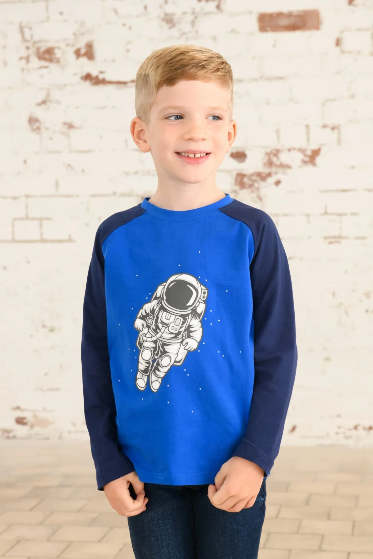 Mason Top - Spaceman Print