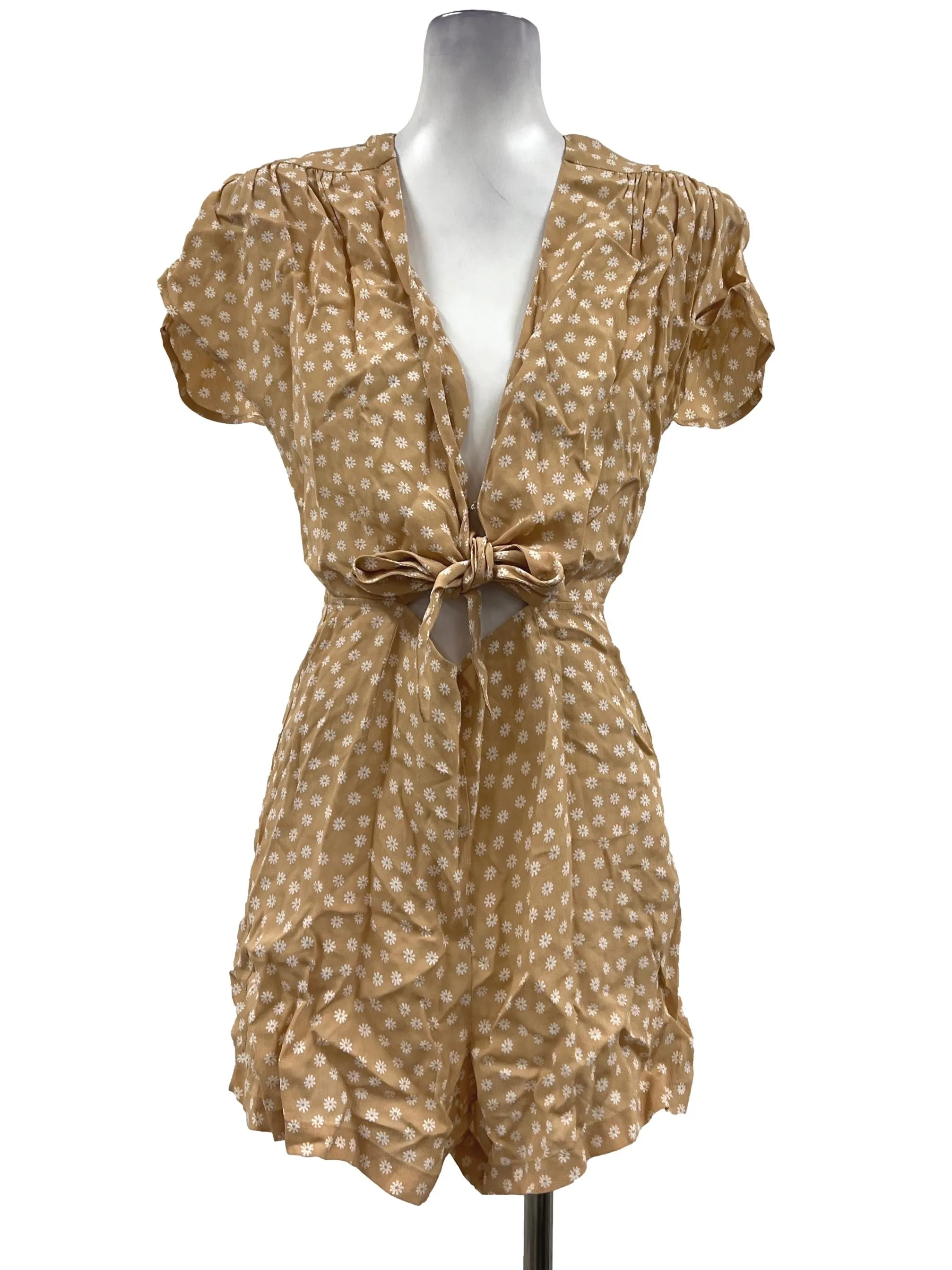 Mauve Floral Romper