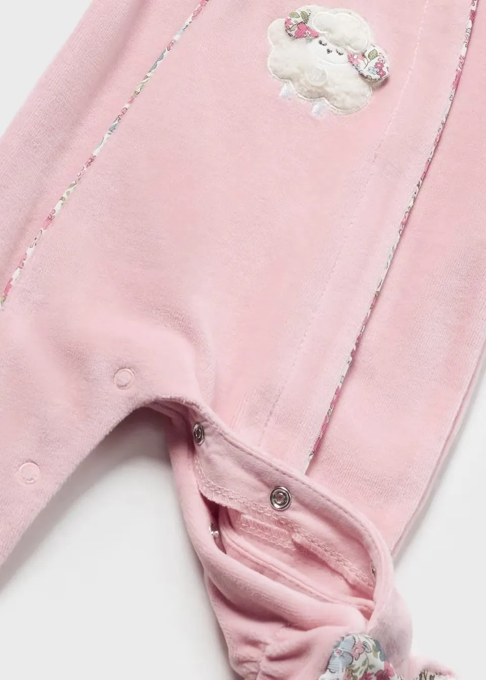 Mayoral Baby Girls Sleepsuit 2779 Pink Sheep