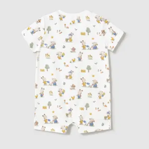 Mayoral Baby Short Romper 1707 Bunny Print
