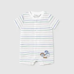 Mayoral Baby Short Romper 1707 Stripe