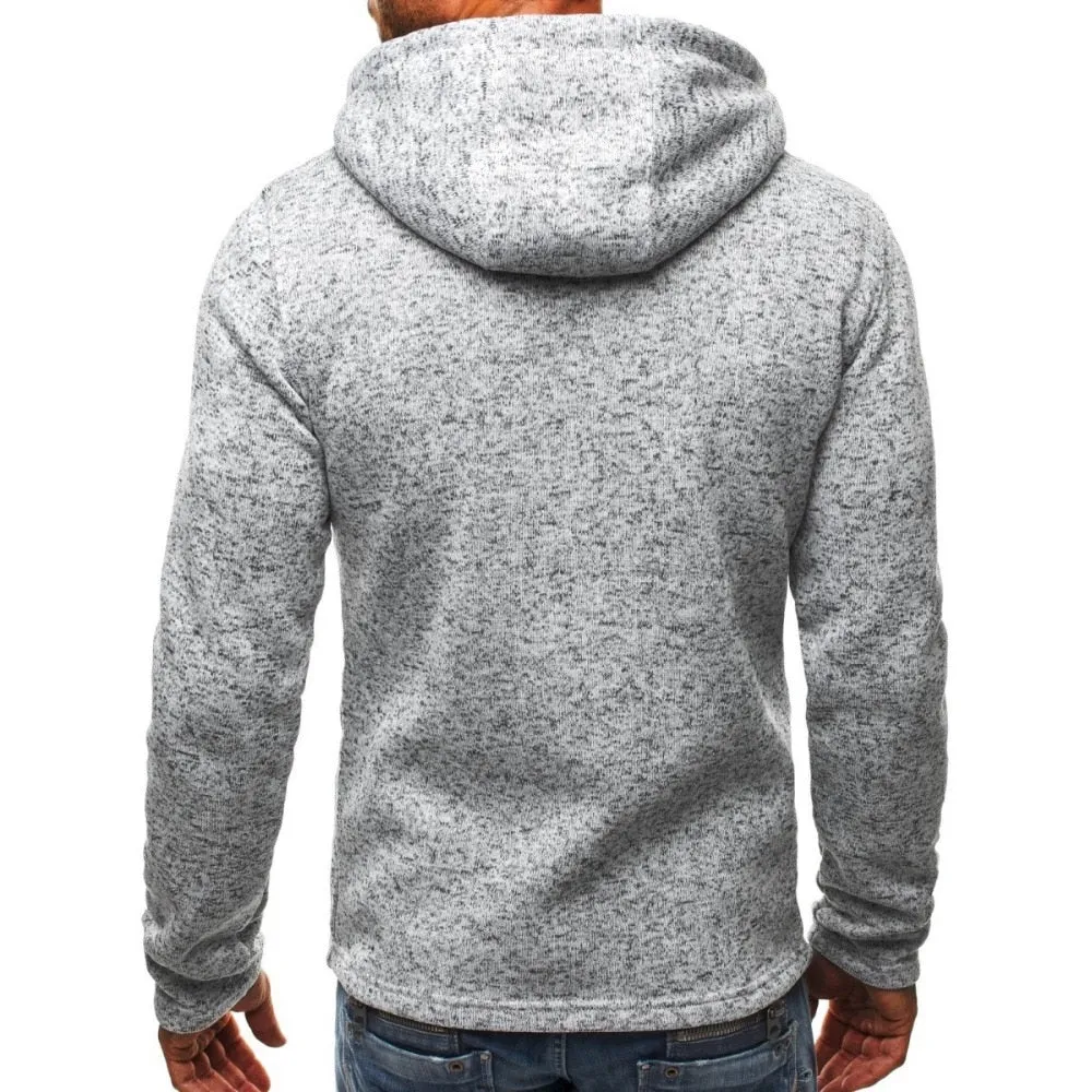 Men's Hoodies Sweatshirts Fleece Pullover For Male