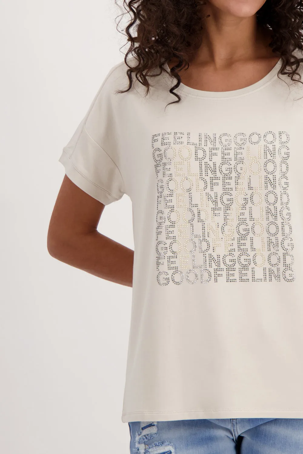 Monari Embellished T Shirt M407420