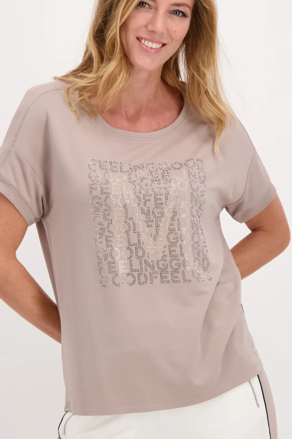 Monari Embellished T Shirt M407420