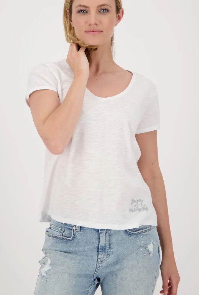 Monari Scoop Neck Tee M406531