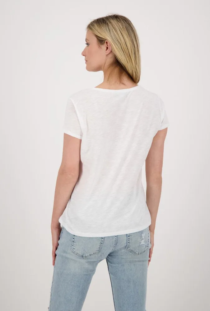 Monari Scoop Neck Tee M406531