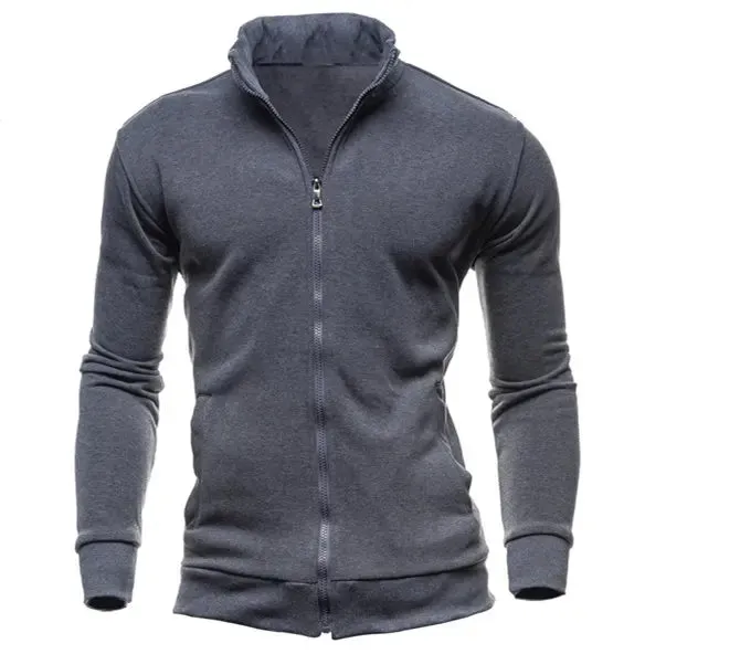 MRMT 2025 Brand New Mens Jackets Hoodless Sweatshirts Men Stand-up collar Jacket Retro Coat Hoody Cardigan Zipper Coats