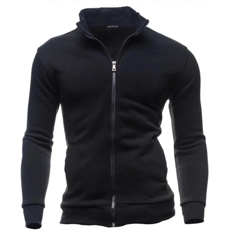 MRMT 2025 Brand New Mens Jackets Hoodless Sweatshirts Men Stand-up collar Jacket Retro Coat Hoody Cardigan Zipper Coats