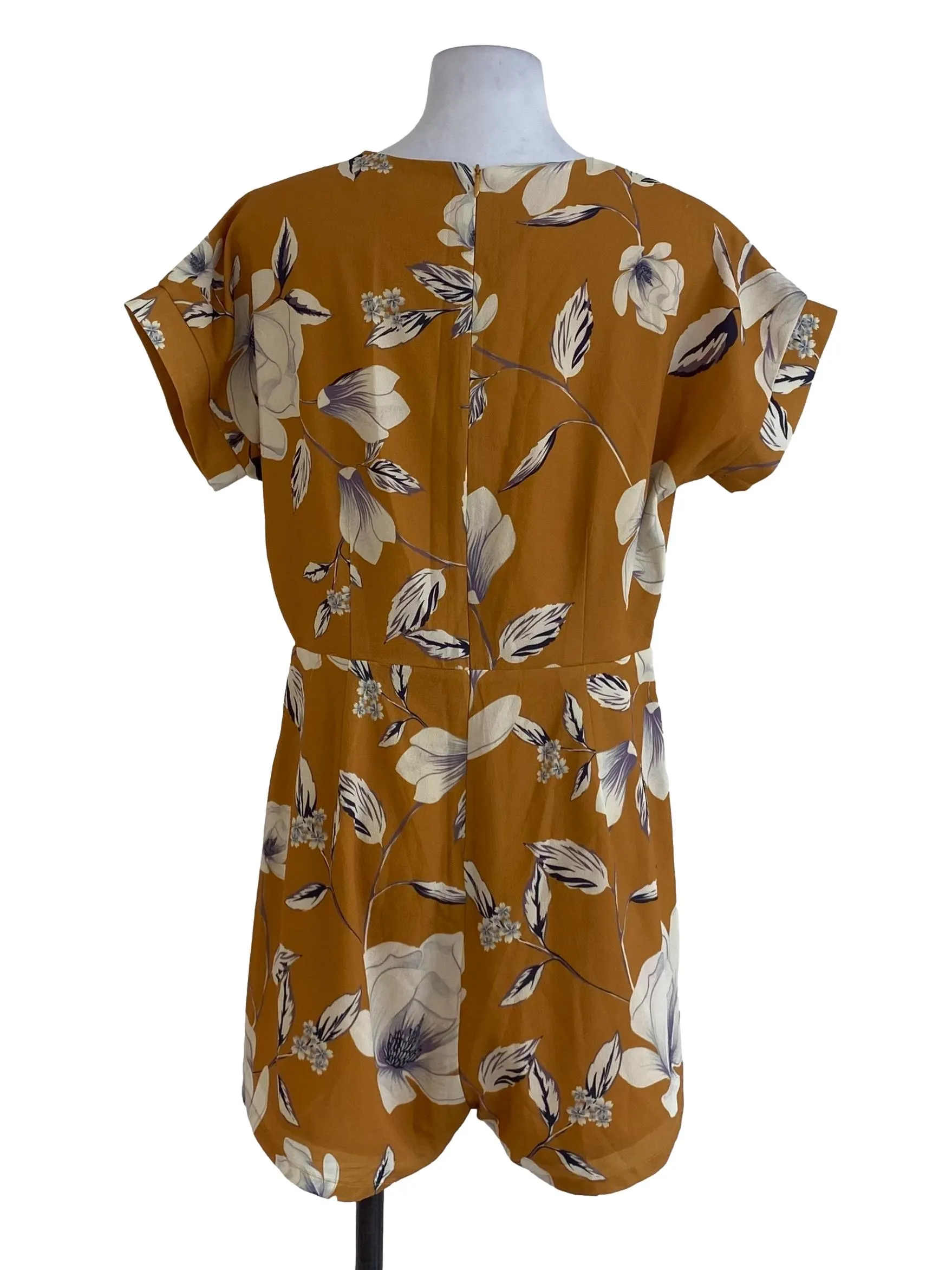 Mustard Floral Rompers