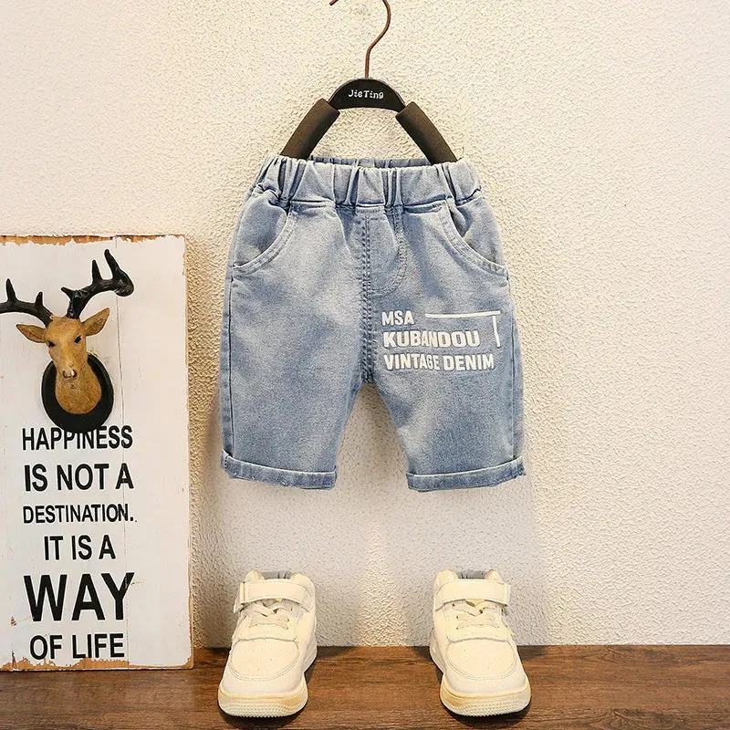 New Summer Baby Boy Kids Clothes Set
