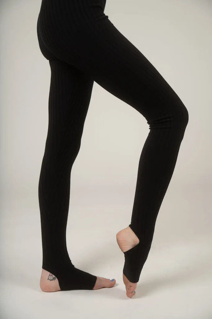 Nonna knit unitard in black