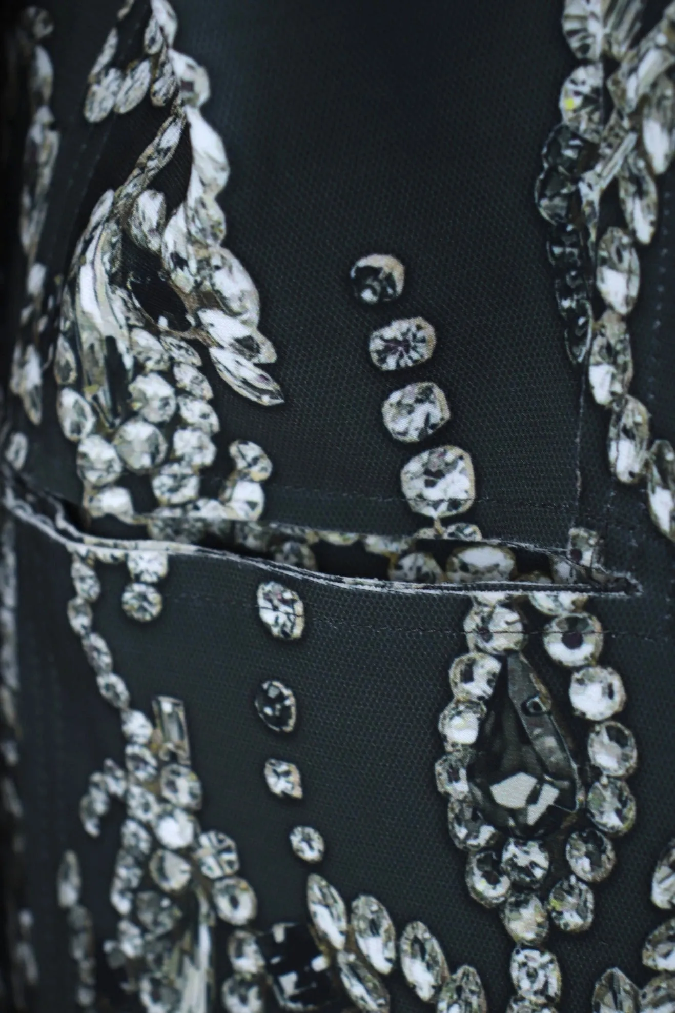 Norma Kamali Jewel Print Blazer
