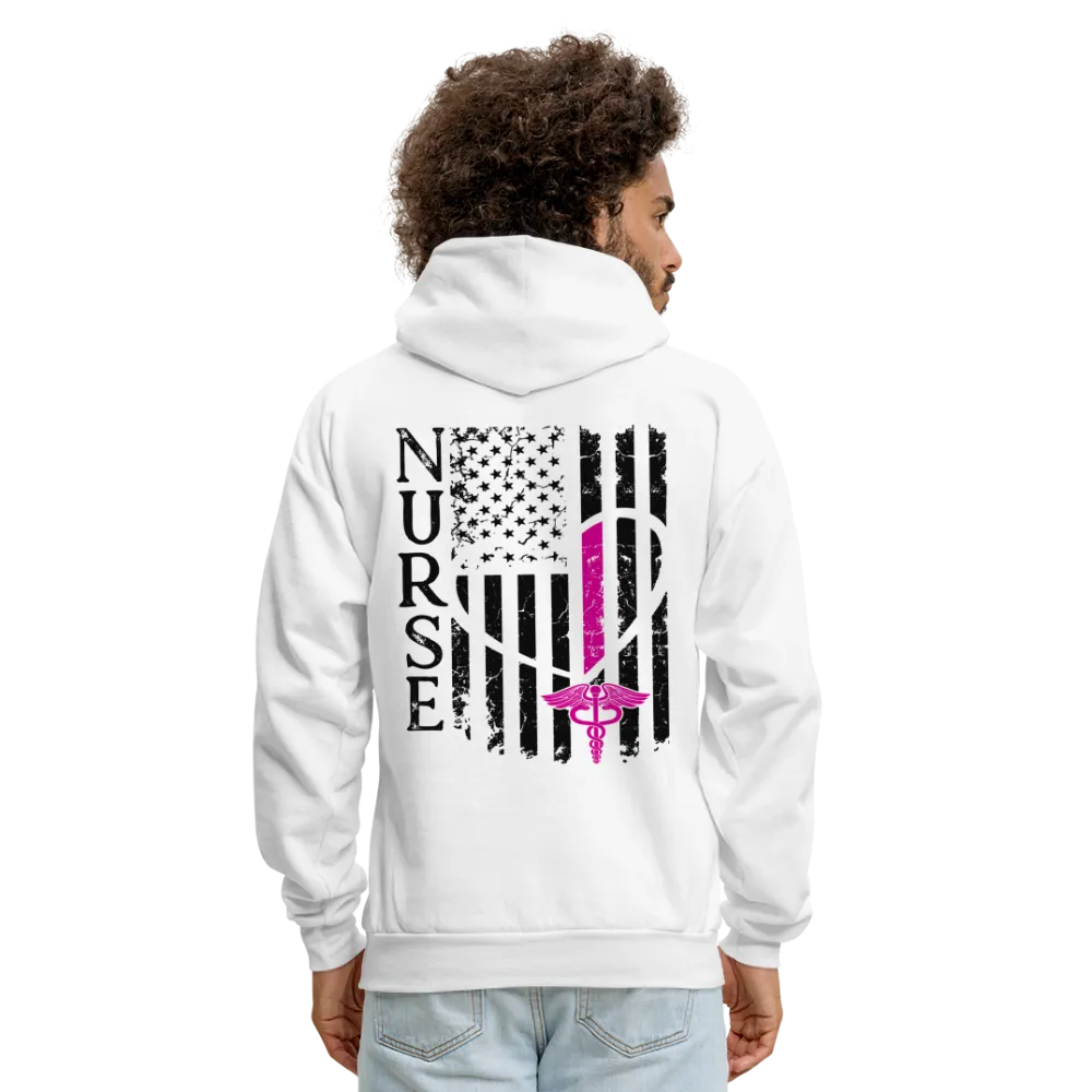 Nurse Flag Pullover Men's Hoodie (CK1389)