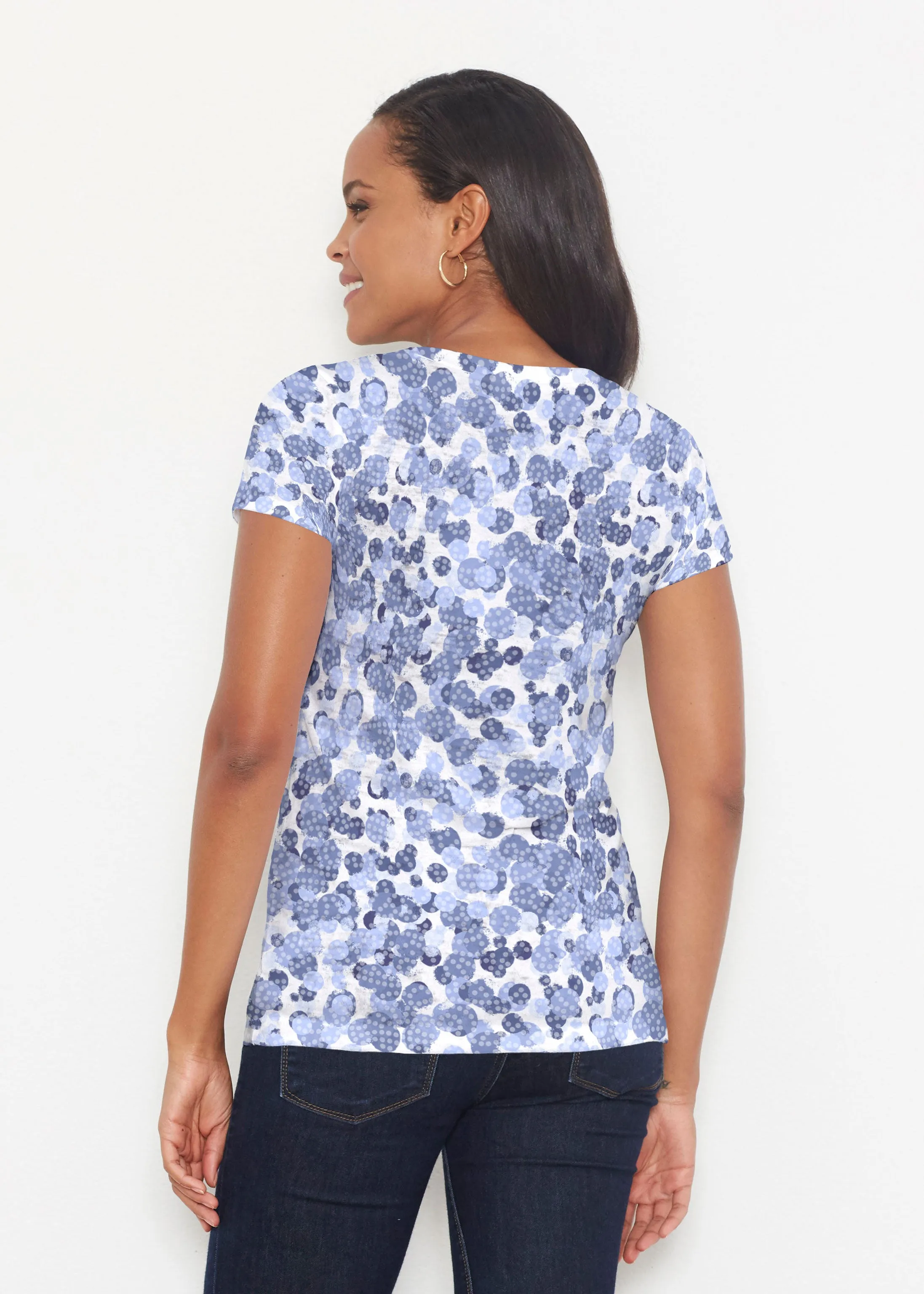 Oh Stamped (7784) ~ Signature Short Sleeve Scoop Shirt