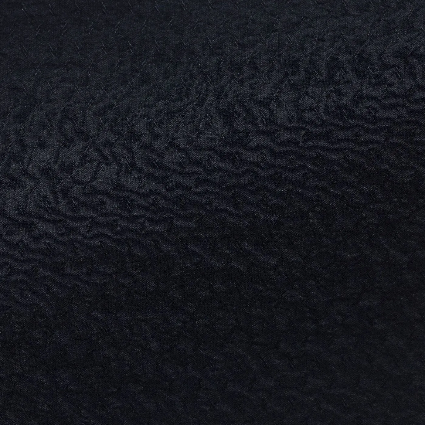 Olmetex Dark Blue Stretch Water Repellent Technical Seersucker Fabric