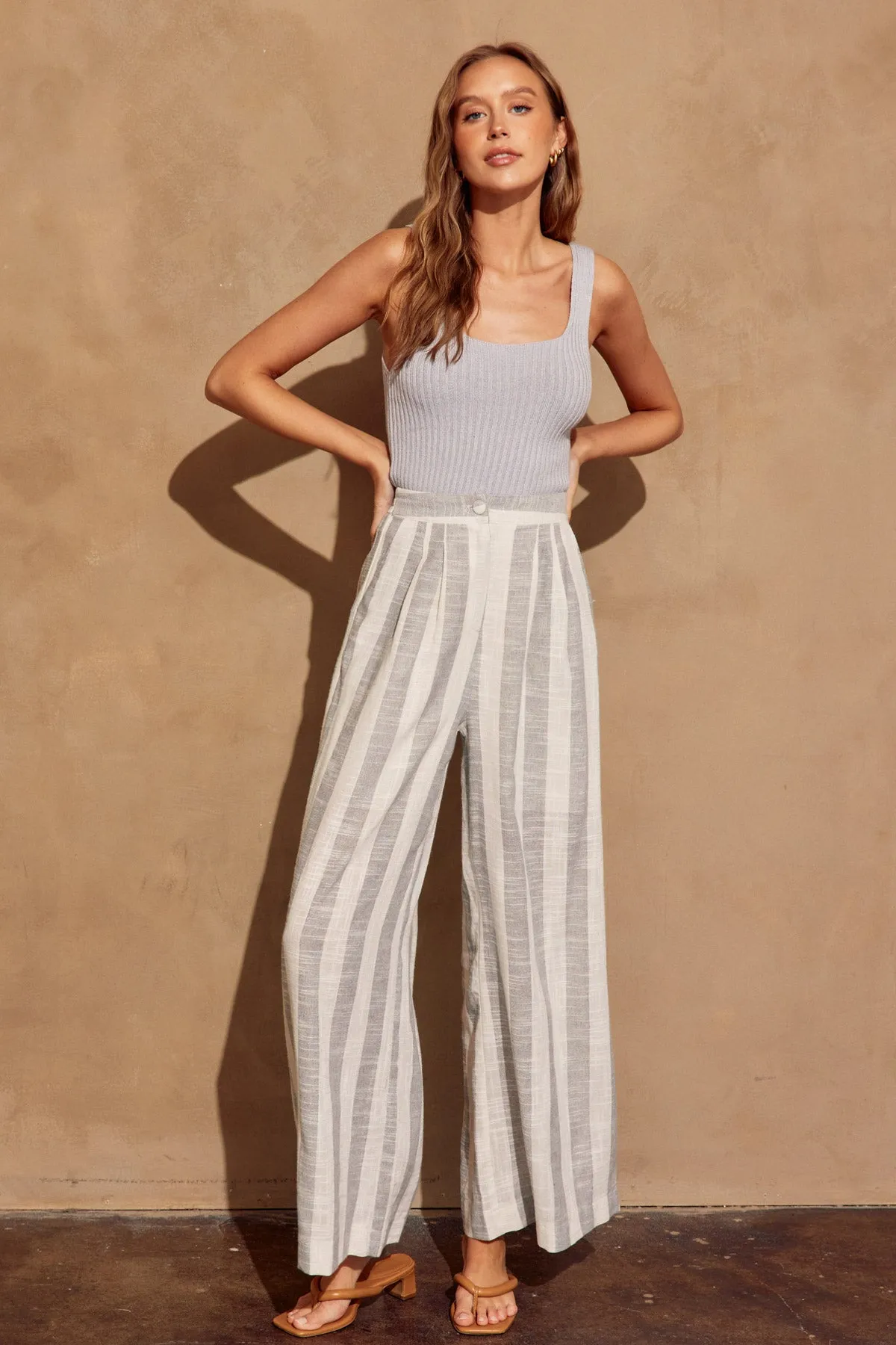 Paola Squared Scoop Sweater Tank Top