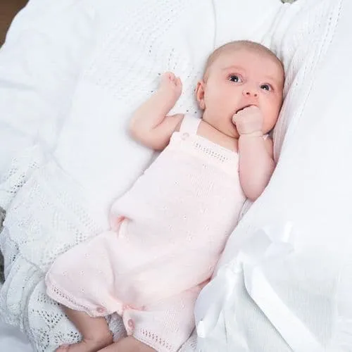 Personalised Baby Dungarees - Pink