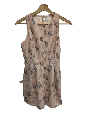 Pink Floral Romper