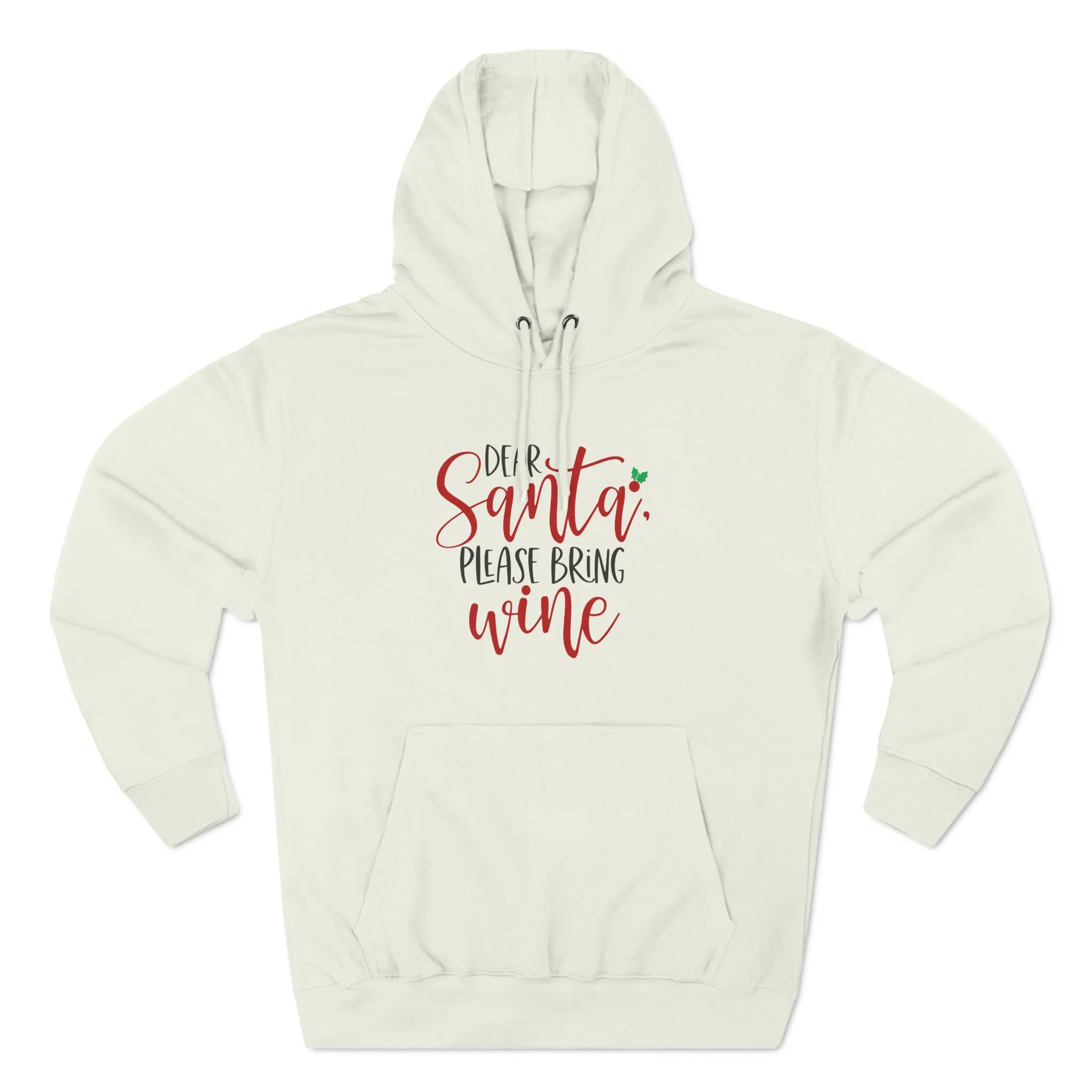 Please bring wine- Unisex Premium Pullover Hoodie