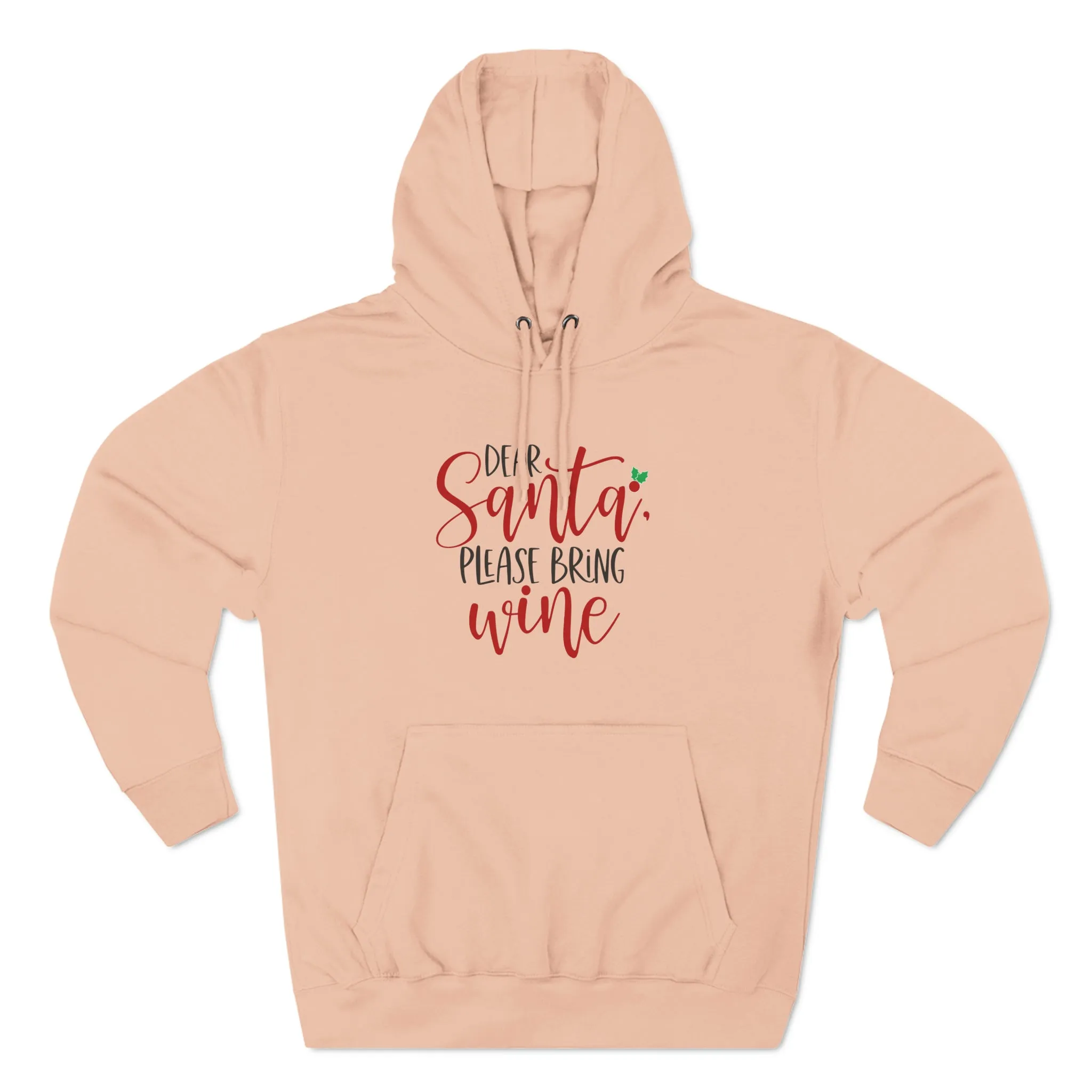 Please bring wine- Unisex Premium Pullover Hoodie