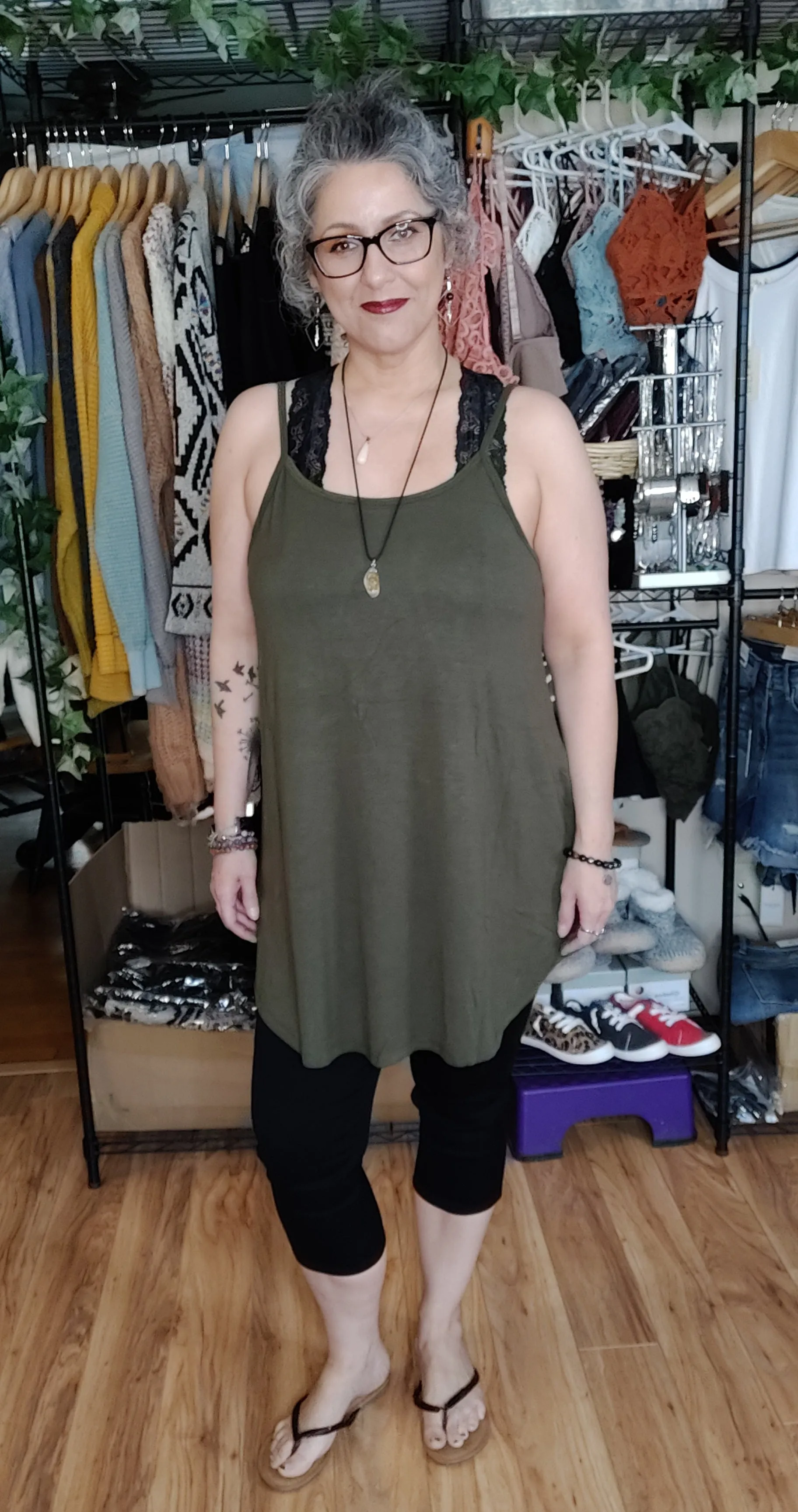 Plus Front and Back Reversible Tank