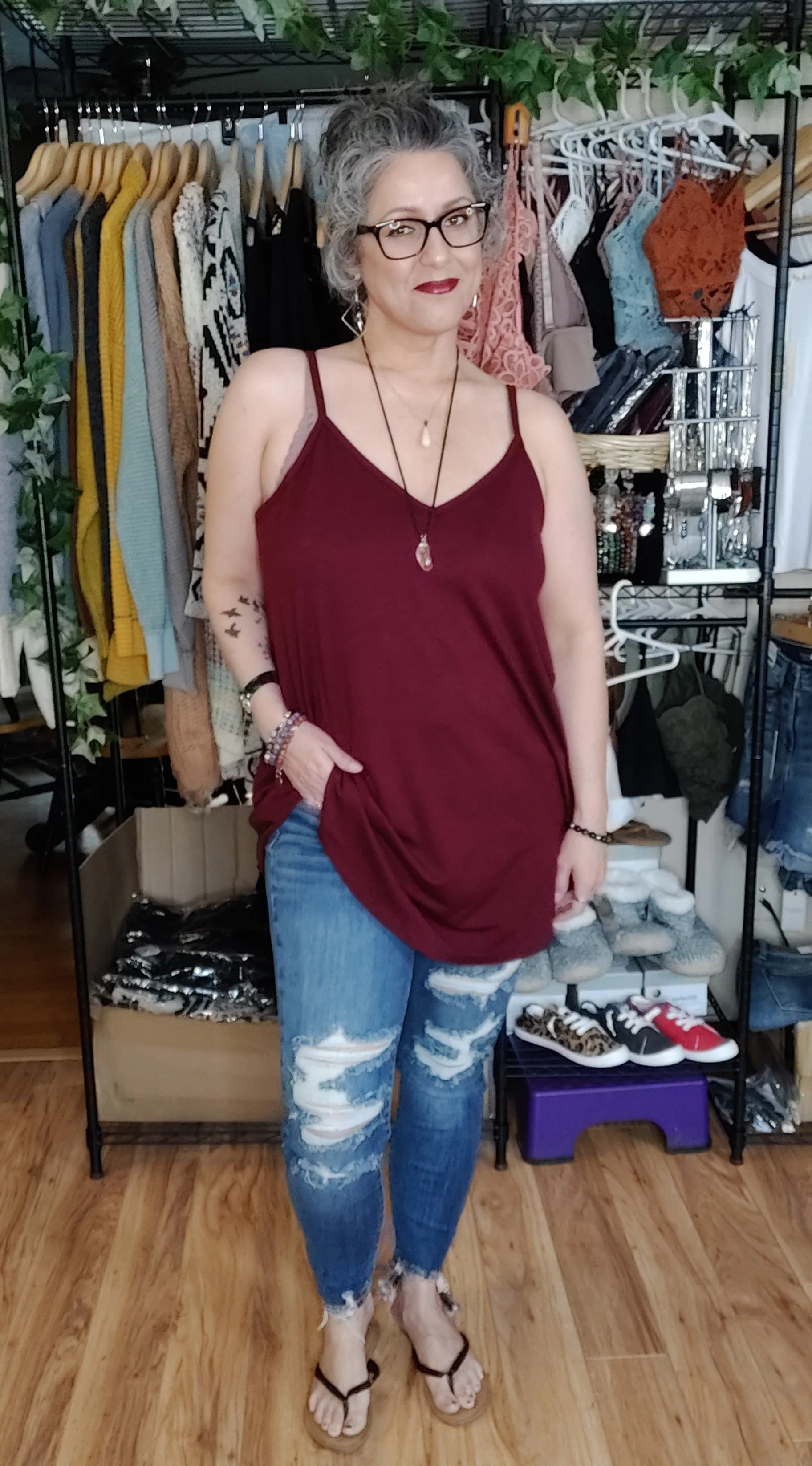 Plus Front and Back Reversible Tank