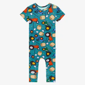 Posh Peanut - Roberts Short Sleeve Romper