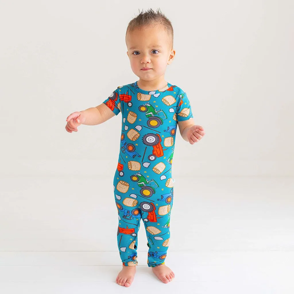Posh Peanut - Roberts Short Sleeve Romper