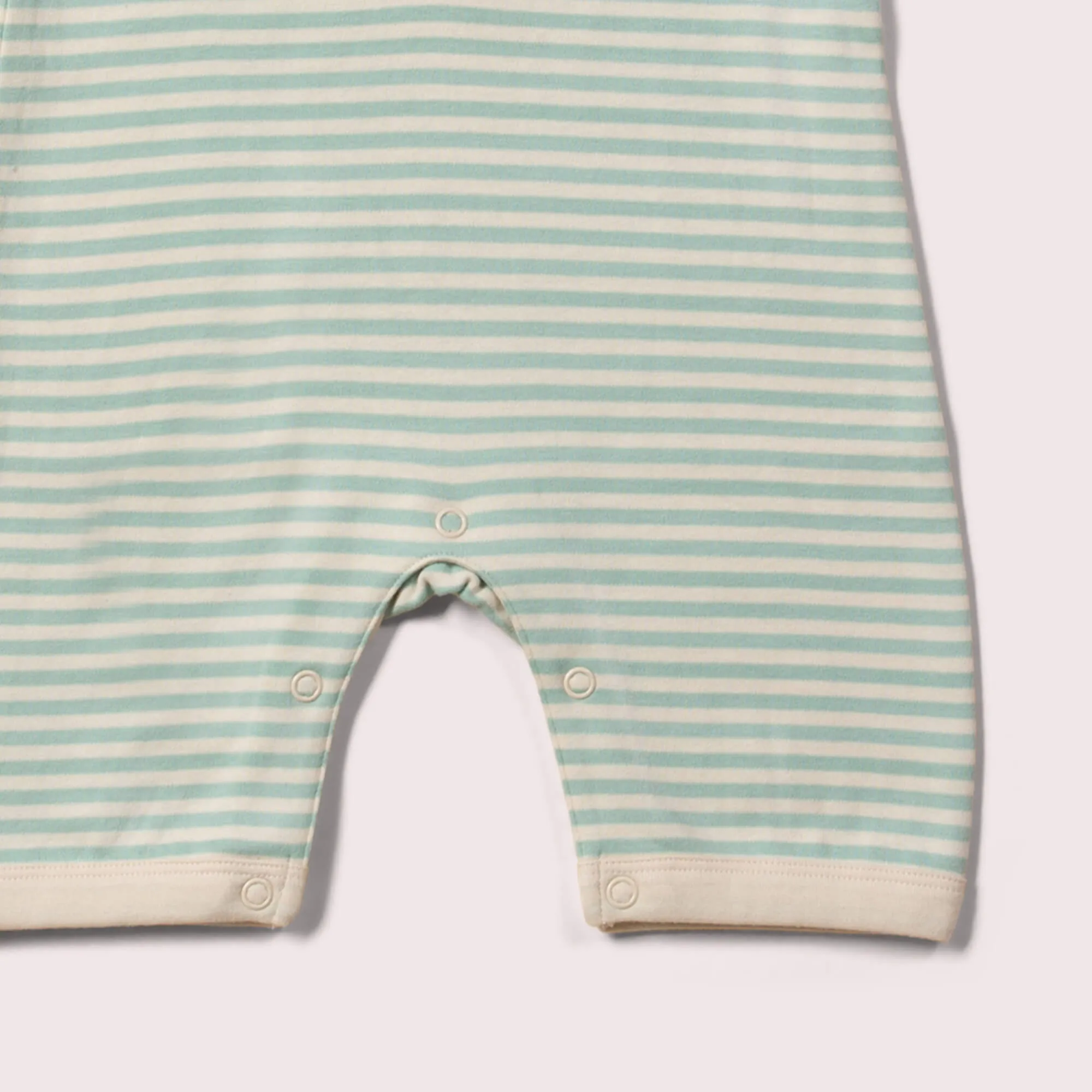 Powder Blue Organic Romper Playsuit