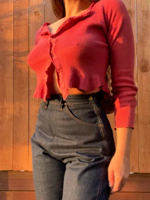 Primitive Knit Button Front Henley/ Cardigan