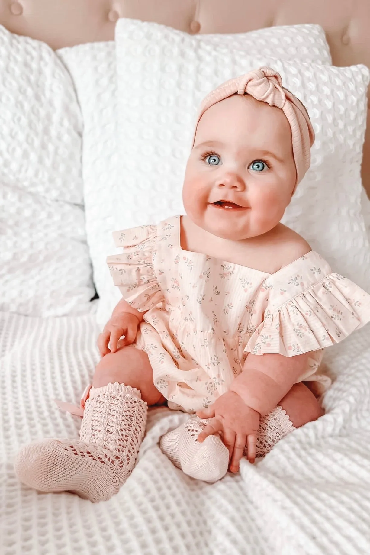 "Agatha" Floral Romper
