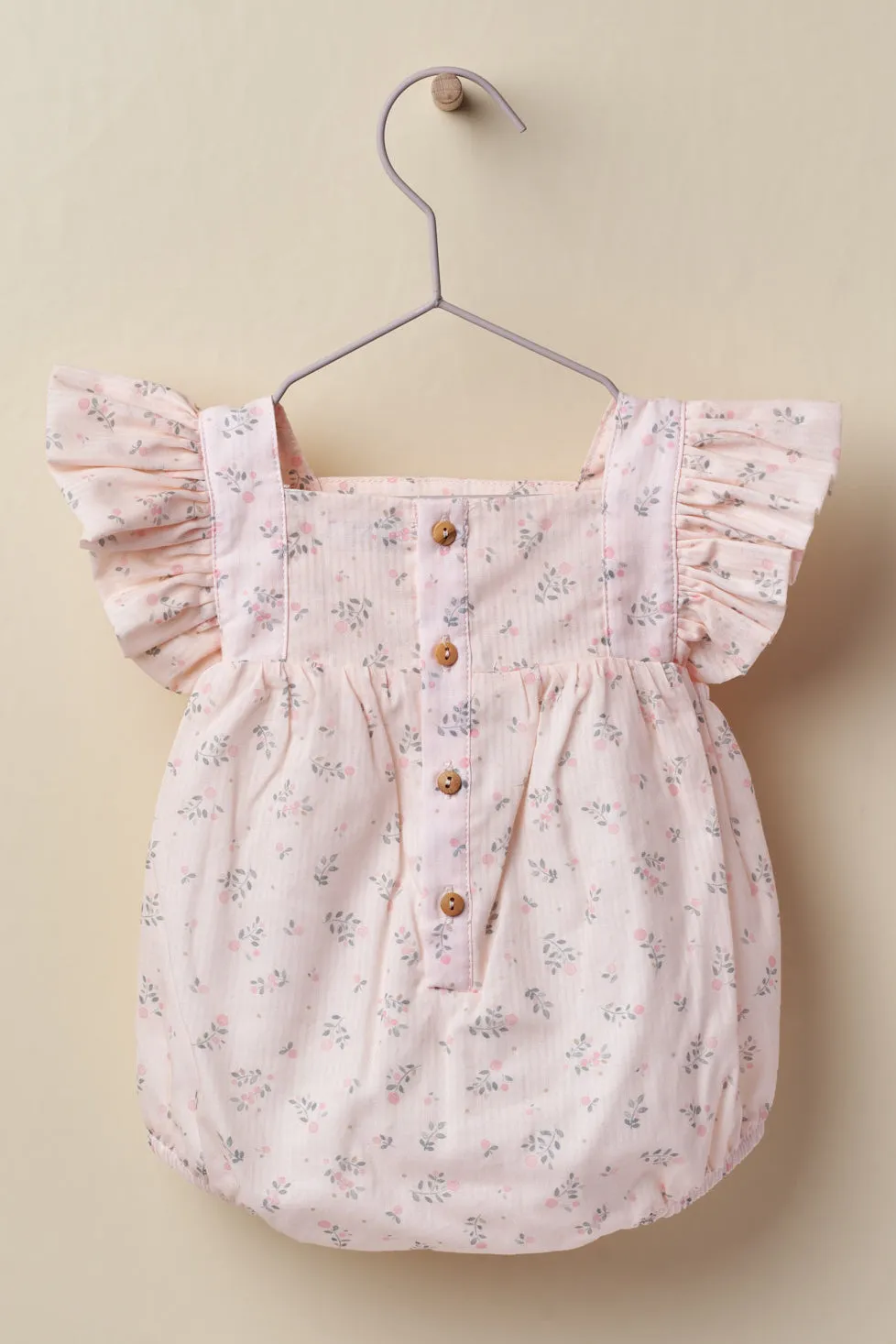"Agatha" Floral Romper